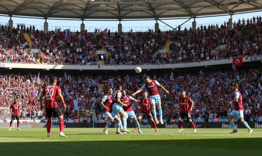 Gaziantep’te Dev Maç: Trabzonspor’un Zirve Takibi Sürüyor