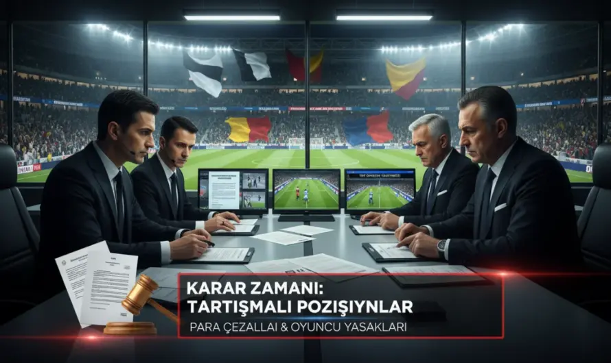 Türk Futbolunda Ceza Günü: Büyük Kulüplere Milyonluk Yaptırım