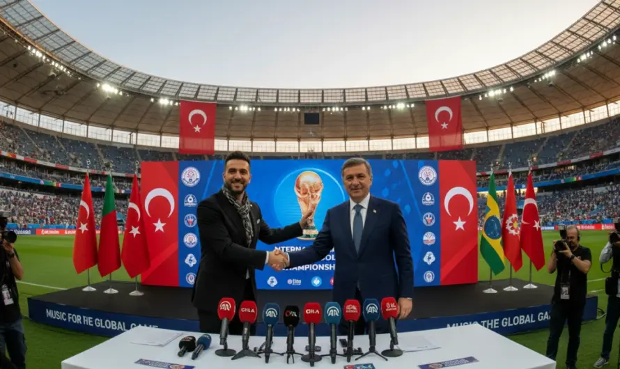 Türkiye’nin 2026 Dünya Kupası Marşı İçin Sinan Akçıl ile TFF Görüşmesi