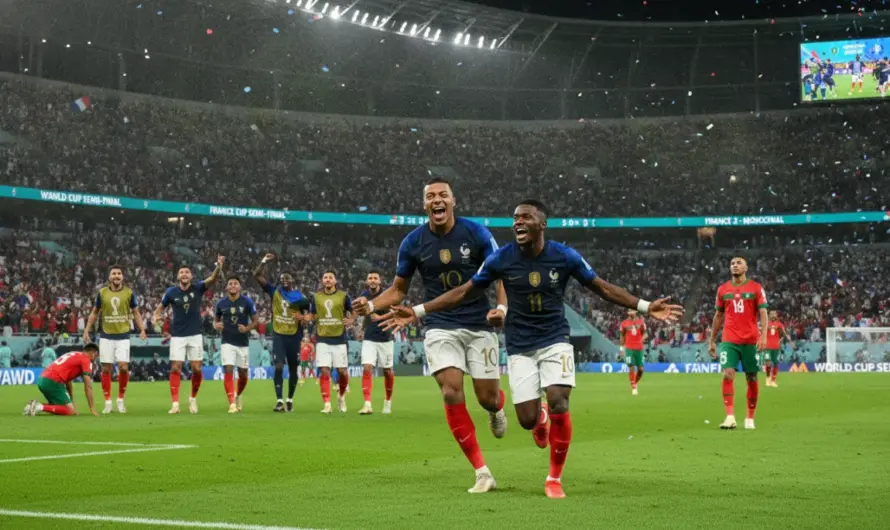 Mbappe ve Dembele Fransa’yı Yarı Finale Taşadı