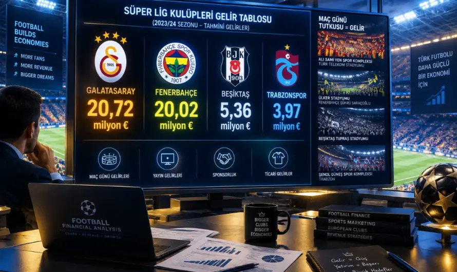 Avrupa Sahnesinde Türk Takımlarının Yeni Finansal Karnesi